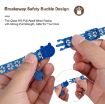 Yellow Pet Cat Reflective Collar with Airtag Tracker Bell - 3