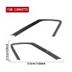 Chevrolet Corvette C8 Car Door Speaker Frame Sticker Set (2pcs, Black) - 3