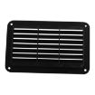 Black Louvered Ventilation Panel 193x122mm A6788 Cover - 4