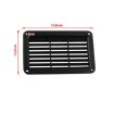 Black Louvered Ventilation Panel 193x122mm A6788 Cover - 5