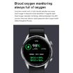 AK32 1.36" IPS Smart Watch, Bluetooth Calling, Steel Band Gold - 4