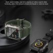 C20 1.71" Smart Watch, Heart Rate & Blood Oxygen Monitor (Black) - 5