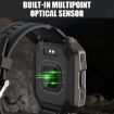 C20 1.71" TFT HD Smart Watch, Heart Rate/Blood Oxygen, Green Camo - 4