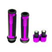 Purple Motorcycle Handlebar Grip Cover Set - Accessories - 2
