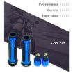 Purple Motorcycle Handlebar Grip Cover Set - Accessories - 4