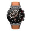 E300 Leather Smart Watch with 1.32" Screen, ECG & Temp Monitoring - 2