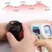 E300 Leather Smart Watch with 1.32" Screen, ECG & Temp Monitoring - 5