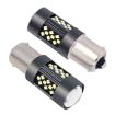 1 Pair 1156 12V 7W Car LED Fog Light (Ice Blue) - 2