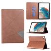 Samsung Galaxy Tab A8 2022 Prismatic Leather Case Brown - 1
