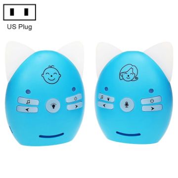 V30 Wireless Baby Monitor: Voice Monitoring, Intercom, Night Light (US Plug) - 1