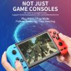 Retro X50 Handheld Game Console 5.1" Screen, 8G, 6000+ Games (Red/Blue) - 4
