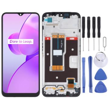 Realme C31 LCD Screen & Digitizer Assembly with Frame RMX3501 - 1