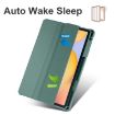 Samsung Galaxy Tab S6 Lite Acrylic 3-Fold Smart Case (Dark Green) - 2