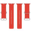 Red Ocean Silicone Watch Band for Apple Watch Ultra/Series 8/7/SE - 2