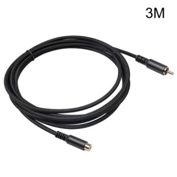 RCA Male to Female A/V Extension Cable 3m - 3709MF - 1