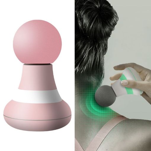 Mini Fascia Device Smart Muscle Massage Relaxer, Pink Ordinary Model - 1