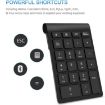 BT304 Mini Wireless Laptop Keyboard, 22 Keys, 2.4G, Gray - 5
