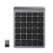BT302 Gray 28-Key Mini Wireless Laptop Keyboard 2.4G - 1