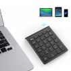 BT302 Gray 28-Key Mini Wireless Laptop Keyboard 2.4G - 4