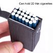 Y-10 Large Capacity Brown Anti-Pressure Cigarette Box - 5