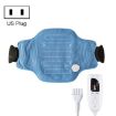 Adjustable Temp Timing Heated Waist Belt 120V Light Blue US Plug - 1