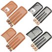 X11 Portable Cigar Holster Humidor & Cigarette Case, Brown - 2