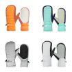 FLYING TERN 307 Kids Waterproof Fleece Gloves (Reflective Silver) - 2