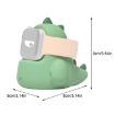 2 PCS H003 Dinosaur Shaped Silicone Charging Stand for Apple Watch - 6