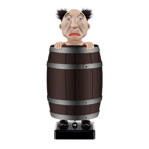 Wooden Barrels Ejection Cigarette Cases Spoof Toys (Strange Uncle) - 1