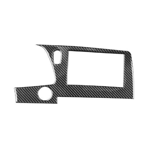 Corvette C8 LHD Central Control Screen Frame Sticker - Black - 1