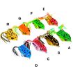 Thunder Frog Lure Fake Bait, 13g 6cm Simulation Soft Bait (G) - 2