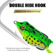 Thunder Frog Lure Fake Bait, 13g 6cm Simulation Soft Bait (G) - 3