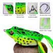 Thunder Frog Lure Fake Bait, 13g 6cm Simulation Soft Bait (G) - 4