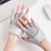 HF008 Non-slip Rock Climbing & Sports Gloves, Size L, Titanium Gray - 1