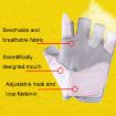 HF008 Non-slip Rock Climbing & Sports Gloves, Size L, Titanium Gray - 3