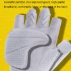 HF008 Non-slip Rock Climbing & Sports Gloves, Size L, Titanium Gray - 4