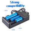 BMAX 18650 USB Charger - 3 Slot 3.7/4.2V Lithium Battery Charging Seat - 2