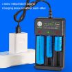 BMAX 18650 USB Charger - 3 Slot 3.7/4.2V Lithium Battery Charging Seat - 4