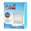 BMAX BH-804U AA/AAA 4 Slot USB Charger with Rechargeable Batteries - 4