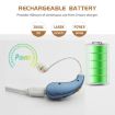 Rechargeable Invisible Hearing Aid EU Plug, Blue (Portable) - 4