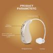 Rechargeable Invisible Hearing Aid EU Plug, Blue (Portable) - 5