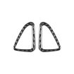 Chevrolet Corvette C8 Door Air Vent Stickers (2pcs, Black) - 1