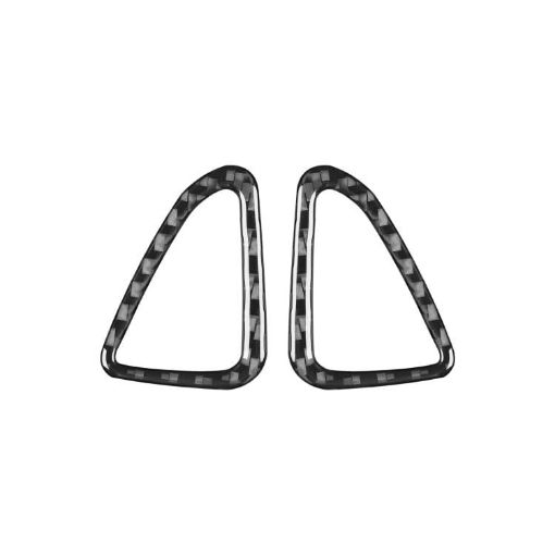 Chevrolet Corvette C8 Door Air Vent Stickers (2pcs, Black) - 1