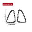 Chevrolet Corvette C8 Door Air Vent Stickers (2pcs, Black) - 3