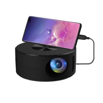 YT200 LED Mini Projector 320x180P USB Powered, Phone Screen Support - 1