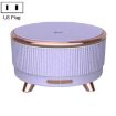 Purple Flower Dot Ultrasonic Aromatherapy Essential Oil Diffuser US Plug - 1