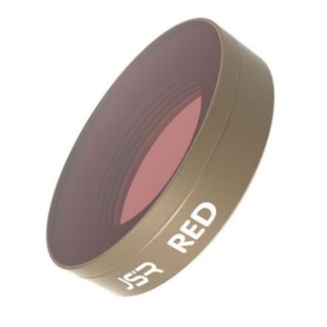 JSR Filter for DJI Osmo Action Camera, Style: LG-Red - 1