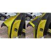 Chevrolet Corvette C8 Car Door Decorative Sticker Set (Black) - 6