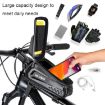 WILD MAN E10 1L Mountain Bike Hard Shell Front Beam Bag (Black) - 4