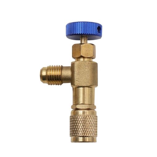 AC Fluoridation Safety Valve Refrigerant Connector (R22) - 1